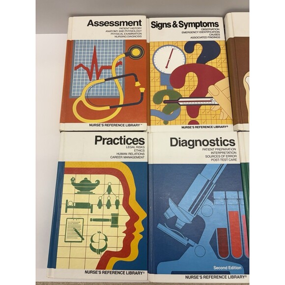 Nurses Reference Library Lot of 12 books, Assessment, Emergencies, and more... - Picture 5 of 16